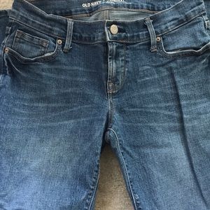 Old Navy mid rise petite jeans